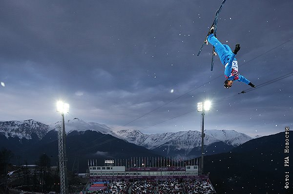 Лыжный спорт акробатика