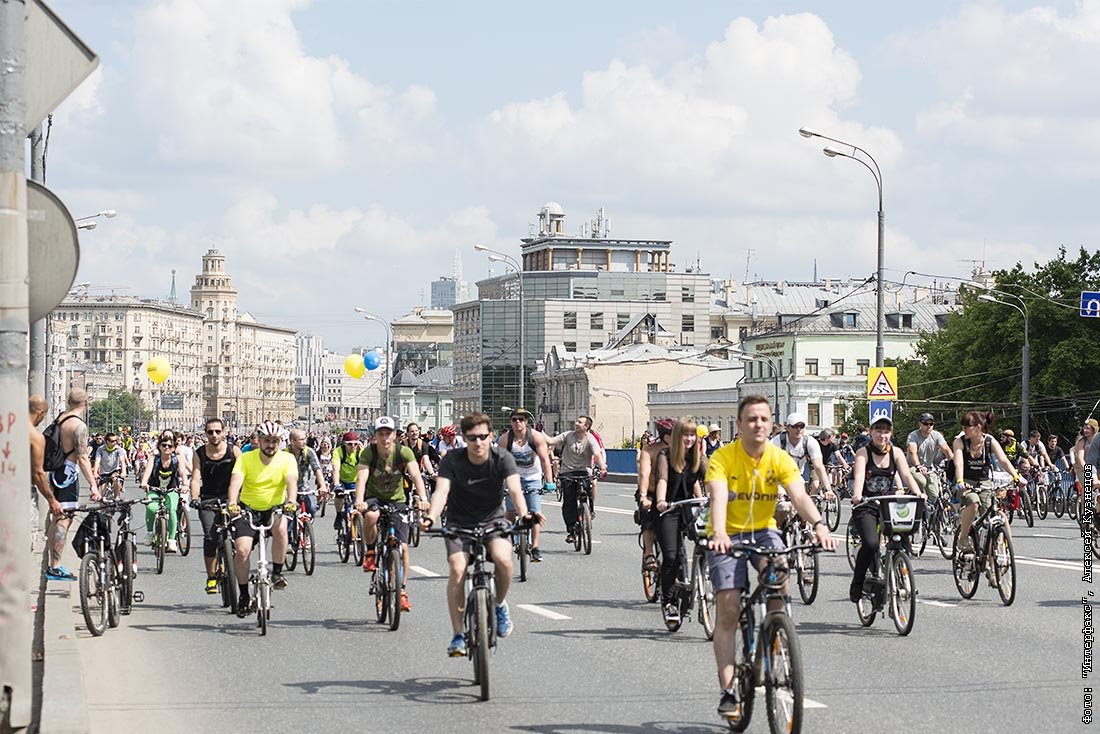 Фото велопарад москва