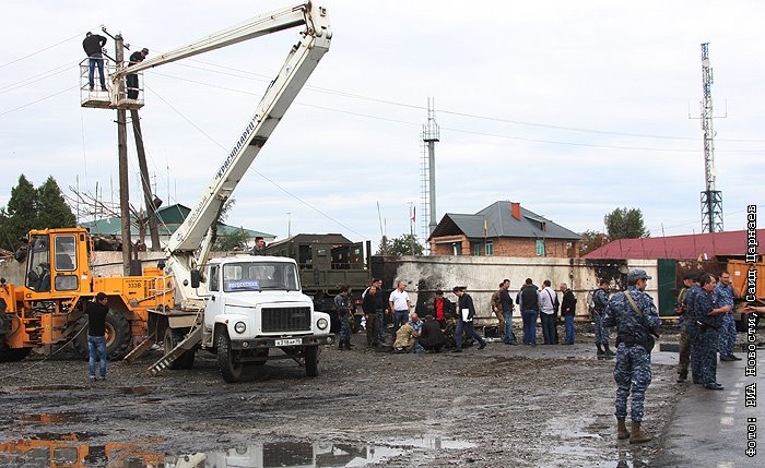 Взрыв машины в омске