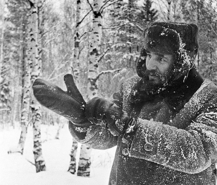 Че Гевара в СССР на лыжах