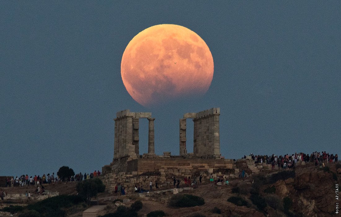 Лунное затмение картинки красивые