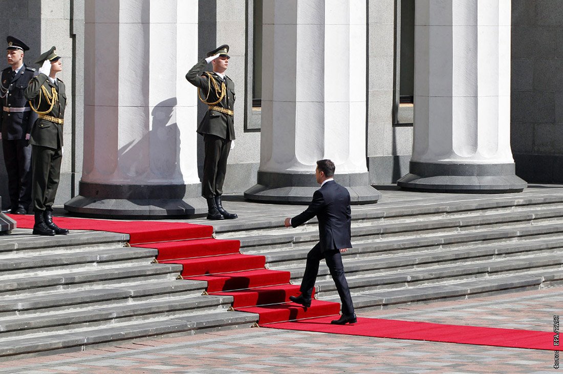 Фото инаугурации зеленского