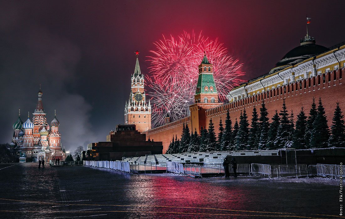 Новый год в россии фото