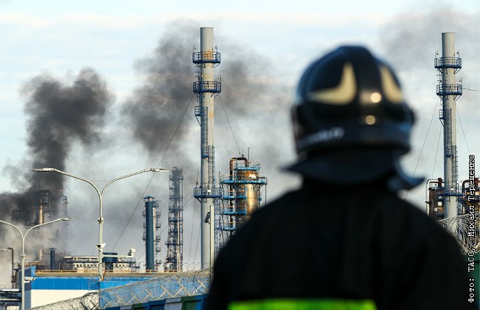 Пожар на заводе москвич