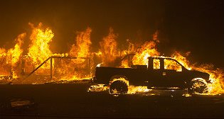 Пожары в Калифорнии