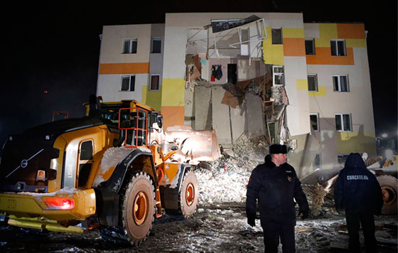 Обрушение дома под Белгородом