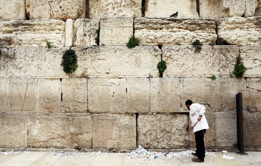 Стена плача в иерусалиме фото без людей