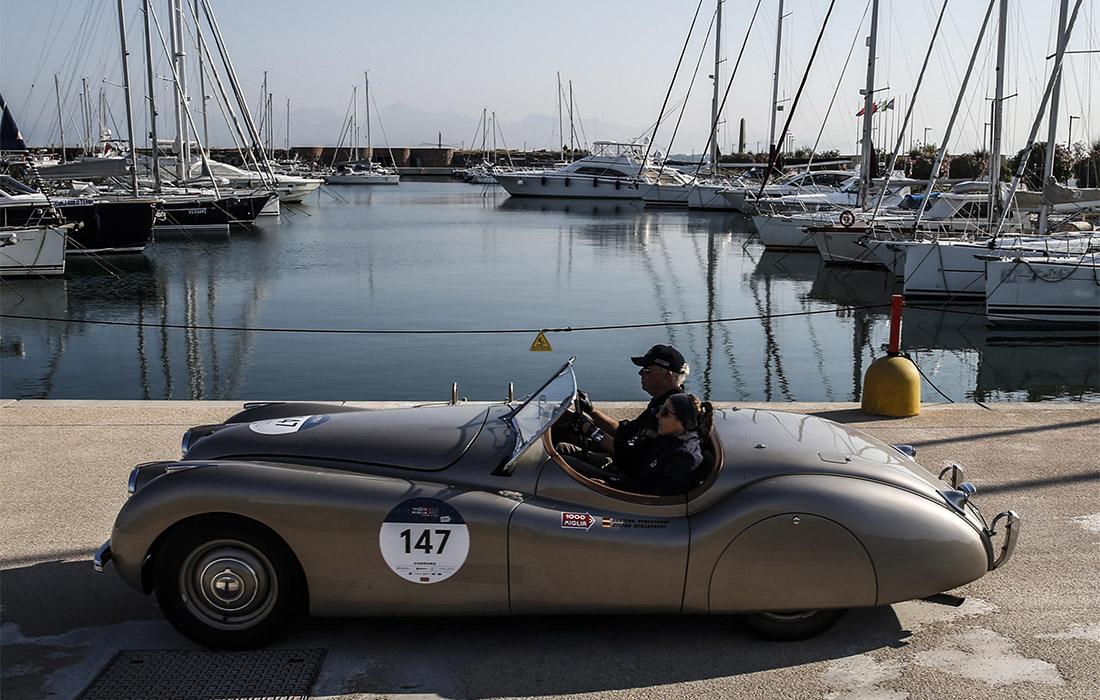 Портая. Mille Miglia гонка. Альфонсо де Портаго авария.