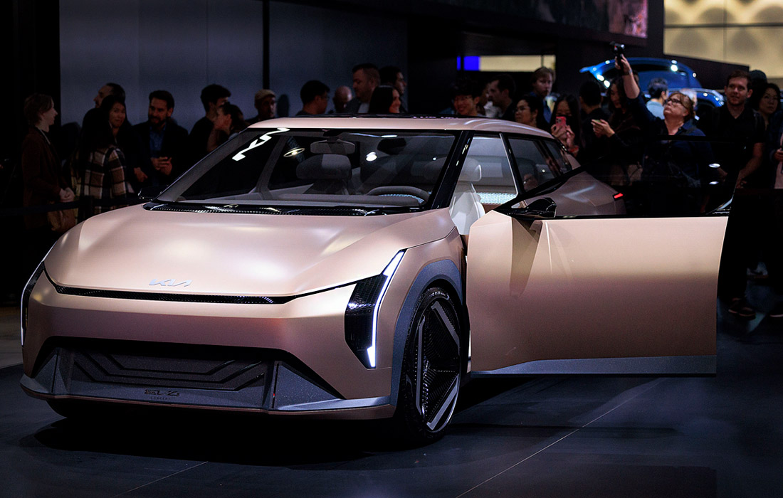  -     .  :  Kia EV3 concept.