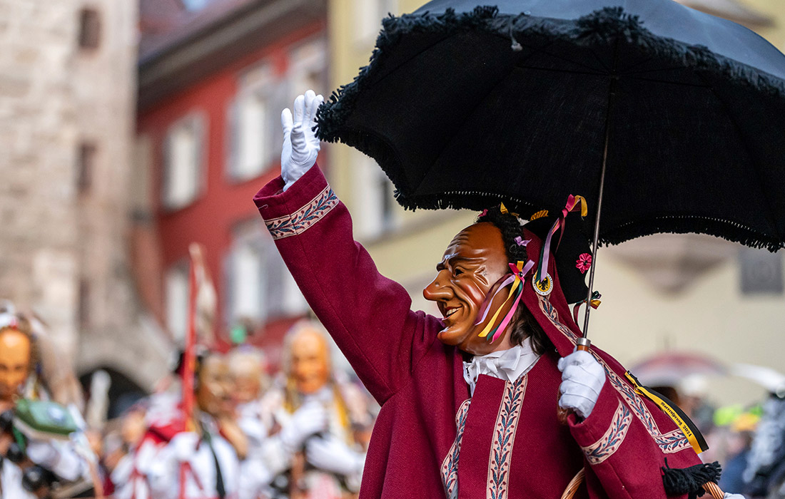 Ежегодный карнавал Rose Monday в Дюссельдорфе