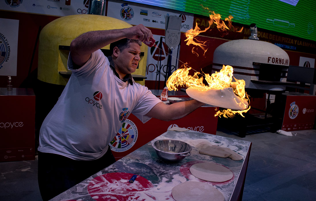 Чемпионат мира по приготовлению пиццы и эмпанады в Буэнос-Айресе