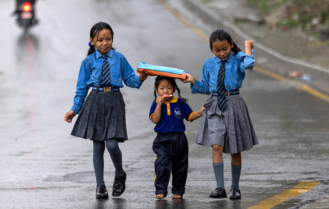 Сезон муссонных дождей в Непале