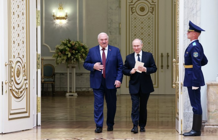 Путин и Лукашенко во время визита главы РФ в Минск общались 14 часов