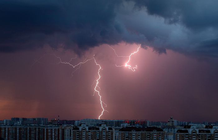 В Москве в ближайшие три дня будут дожди с грозами