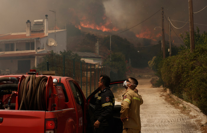 В Греции объявили повышенный уровень опасности из-за угрозы лесных пожаров