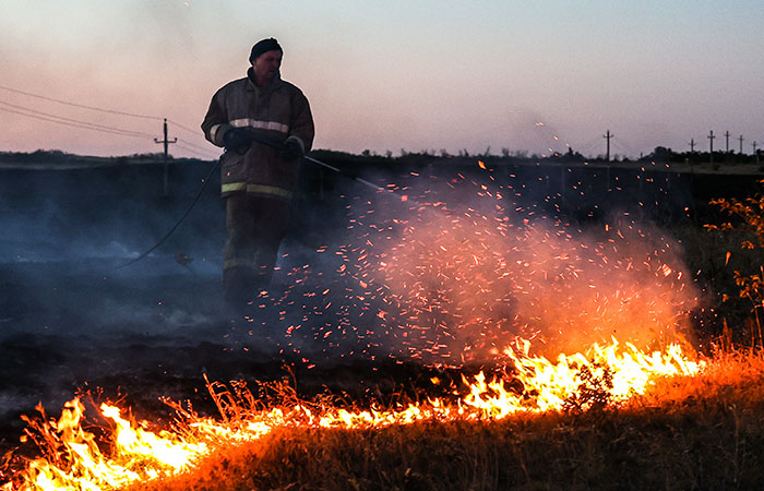 В Ростовской области за сутки произошло около 140 пожаров0