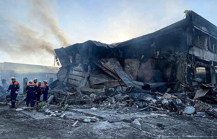 Следователи не обнаружили следов взрывчатки на месте взрыва на АЗС в Дагестане0